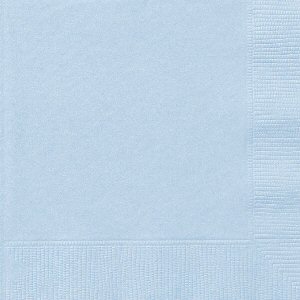 Baby Blue Lunch Napkins