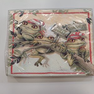 Toadally Birthday Party Napkins