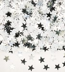 Silver Stars Confetti