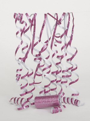 Glitz Pink Party Serpentine Streamer Throws