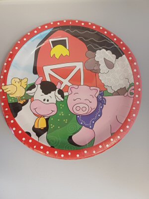 Farm Friends Party Plates Farm Friends Party Plates
