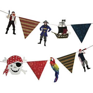 Ahoy There Pirate Garland by Meri Meri