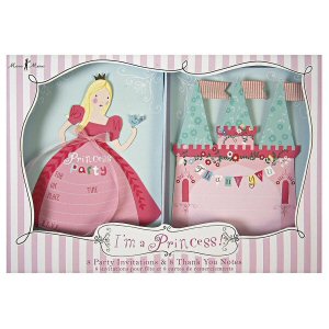 Meri Meri I'm a Princess Party Invitations