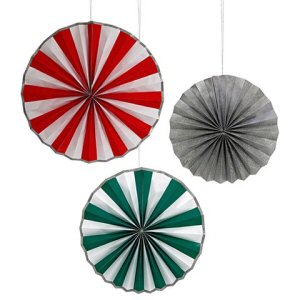 3 Giant Be Jolly Pinwheels