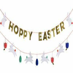 Pastel Hoppy Bunny Garland