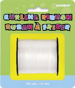 White Curling Ribbon