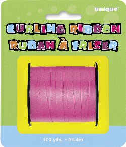Hot Pink Curling Ribbon