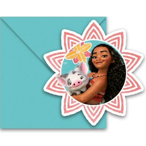 Moana Party Invitations