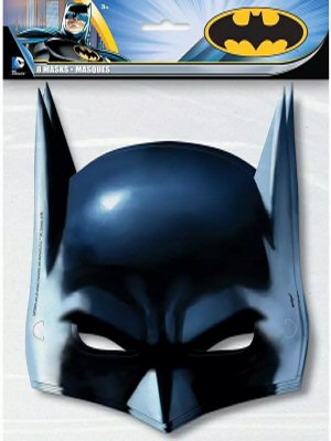 Batman Party Paper Masks