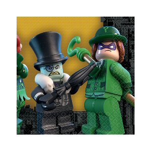 Batman Lego Party Beverage Napkins