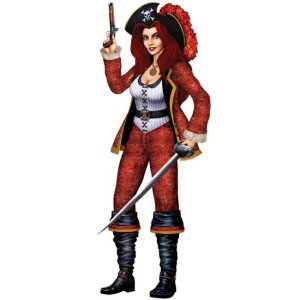 Jointed Bonny Pirate Buccaneer Jointed Bonny Pirate Buccaneer