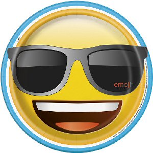Emoji Paper Party Plates