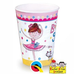 Rachel Ellen Ballerina Paper Cups