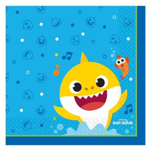 Baby Shark Luncheon Napkins
