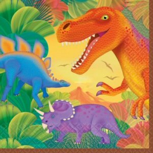 Prehistoric Party Napkins Prehistoric Party Napkins