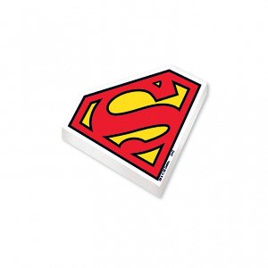 Superman Emblem Erasers