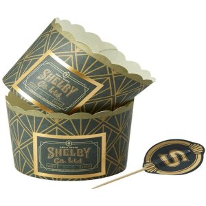 Peaky Blinders Party Cupcake Cases