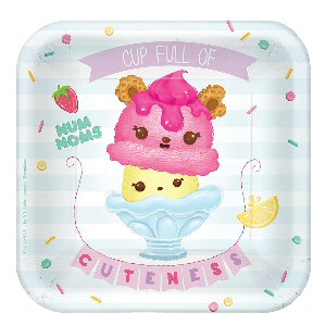 Num Noms Party Cake Plates