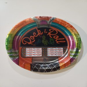 I Love Rock and Roll Party Plates