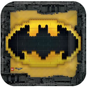 Batman Lego Party Plates 23cm