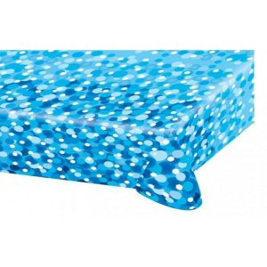 Blue Happy Birthday Plastic Party Tablecover by Riethmuller