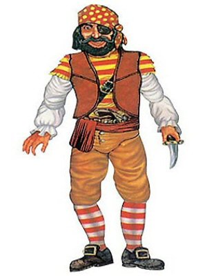 Pirate Jointed Decorative Cutout Pirate Jointed Decorative Cutout