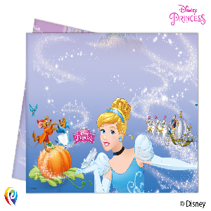 Cinderella Plastic Party Tablecover