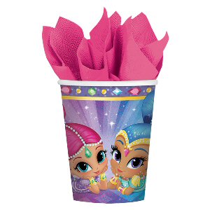 Shimmer and Shine Paper Cups