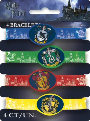 Harry Potter Party Rubber Braclets