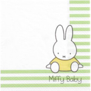 Miffy Baby paper lunch napkins