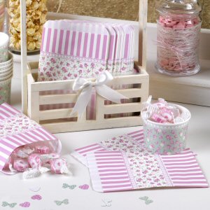 Vintage Rose Party Sweetie Bags