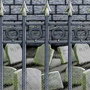 Cemetery Terror Party Napkins Cemetery Terror Party Napkins