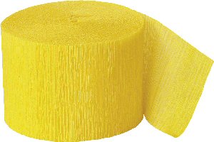 Hot Yellow Crepe roll Hot Yellow Crepe roll