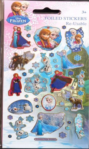 Frozen Foil Stickers