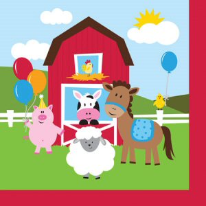 Farmhouse Fun Lunch Napkins