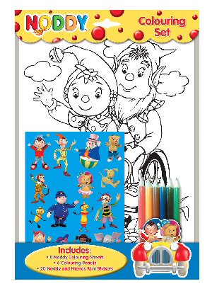 Noddy Colouring Set