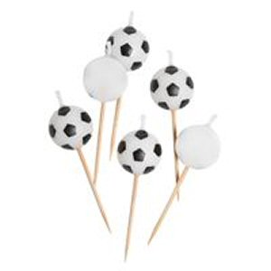 Football Party Pick Candles