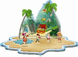 Jake and The Neverland Pirates Yo Ho Table Centrepiece