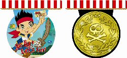 Jake and the Neverland Pirates Party Flag Banner Jake and the Neverland Pirates Party Flag Banner