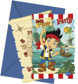 Jake and the Neverland Pirates Party Invitations Jake and the Neverland Pirates Party Invitations