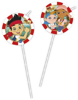 Jake and The Neverland Pirates Party Drinking Straws Jake and The Neverland Pirates Party Drinking Straws