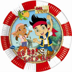 Jake and the Neverland Pirates Party Plates