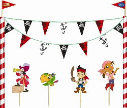 Jake and the Neverland Pirates Cake Decoration Kit