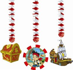 Jake and the Neverland Pirates Yo Ho Party Dangling Cutouts