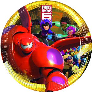 Big Hero 6 Party Supplies 23cm plates