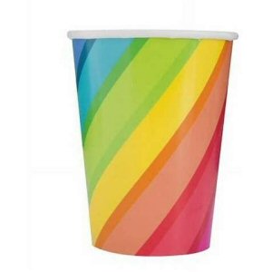 Rainbow Party Paper Cups
