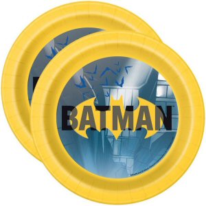 Batman Party Paper Plates