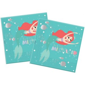 Ariel The Little Mermaid Party Napkins