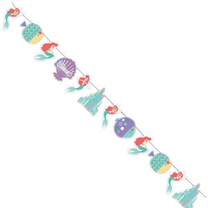 Ariel The Little Mermaid Party Garland Banner