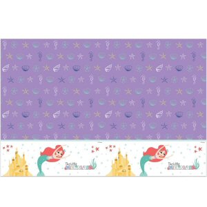 Ariel The Little Mermaid Party Plastic Tablecover